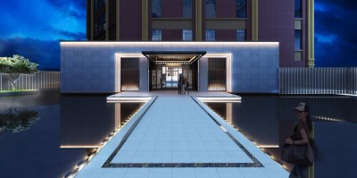 现代售楼部3D模型下载